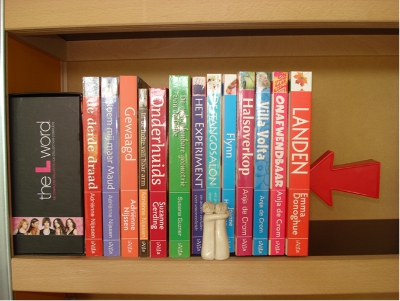 De boekenkast van Paulette