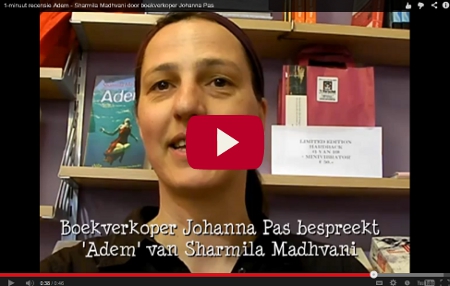 Filmpje: Boekverkoper Johanna Pas bespreekt Adem van Sharmila Madhvani Filmpje: Boekverkoper Johanna Pas bespreekt Adem van Sharmila Madhvani